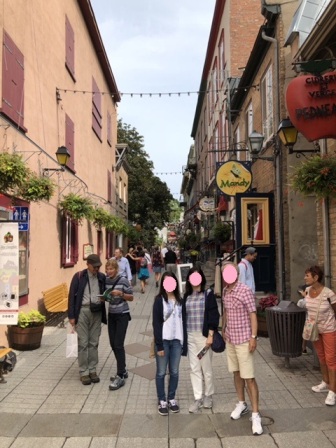 K様ご家族／留学している娘に会いにいく